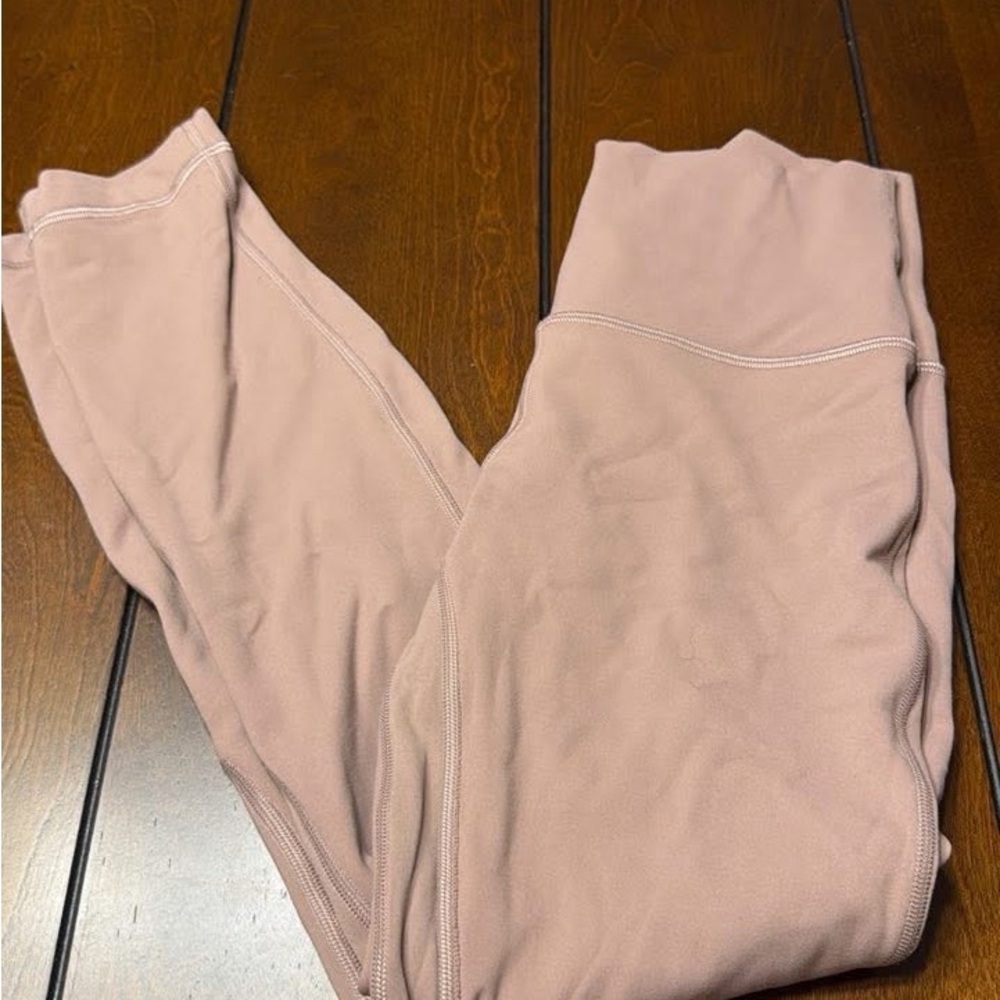 lululemon athletica blush Leggings size 4